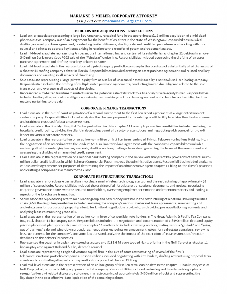 Corporate Attorney iv