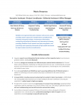 Mid-Level Resume- 3-5 Years
