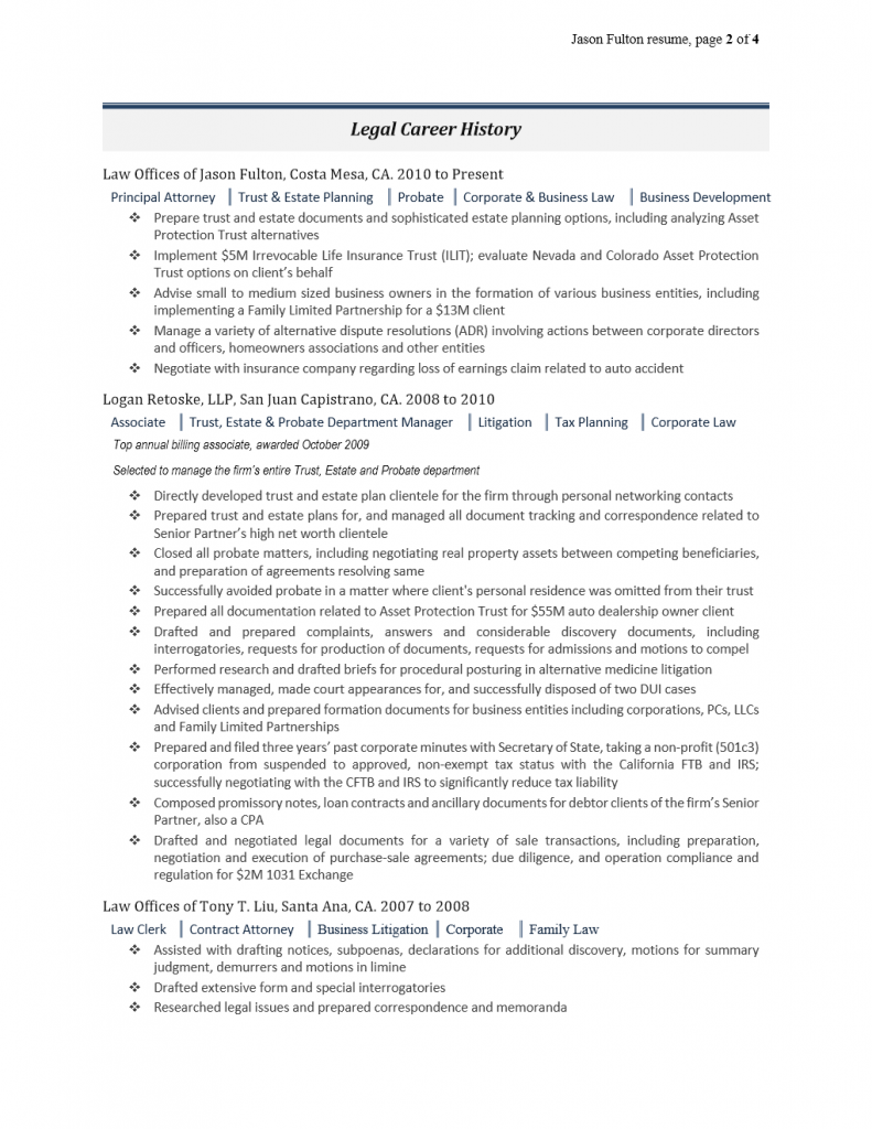 Trust & Estate Attorney ii