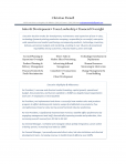 Senior-Level Resume- 8-10 Years