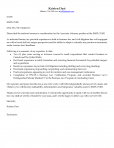 Cover/Thank You Letter – Full Page